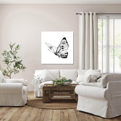 Black and White Butterfly Giclee - Image 4