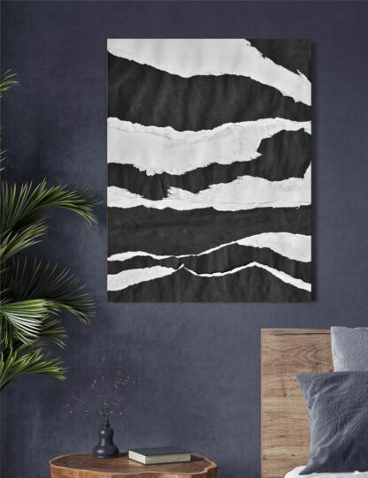 Zebra Stripes Pattern Giclee - Image 2