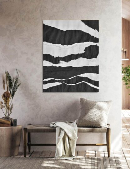 Zebra Stripes Pattern Giclee - Image 3