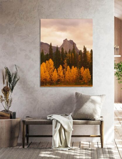 Autumn Mountain View Giclee - Image 3