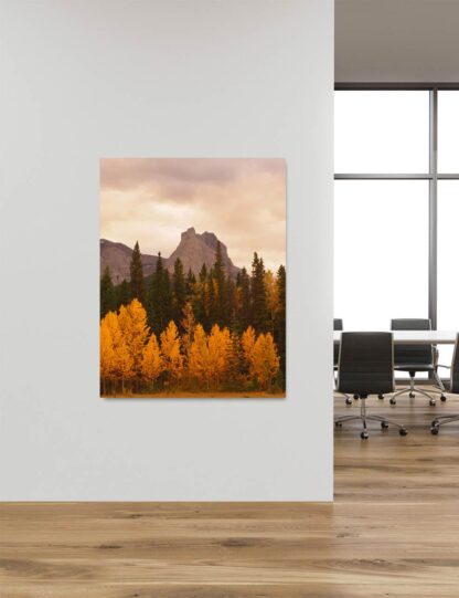 Autumn Mountain View Giclee - Image 4