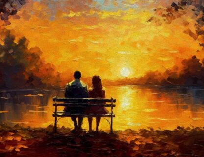 Sunset for Two Giclee