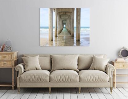 Beach Pier Scene Giclee - Image 3