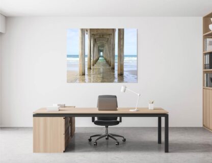 Beach Pier Scene Giclee - Image 4