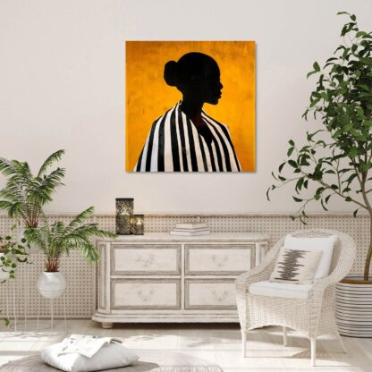 Woman's Silhouette Giclee - Image 3