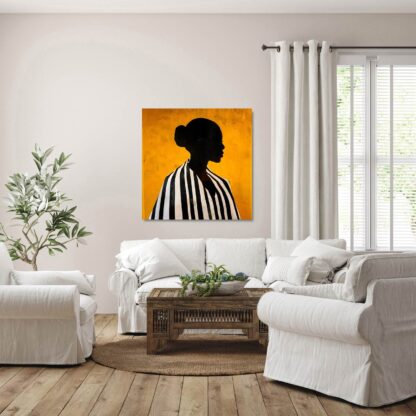 Woman's Silhouette Giclee - Image 4