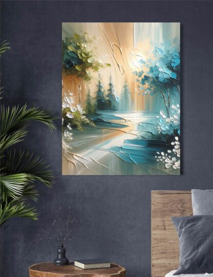 Pines on the River Giclee - Image 2