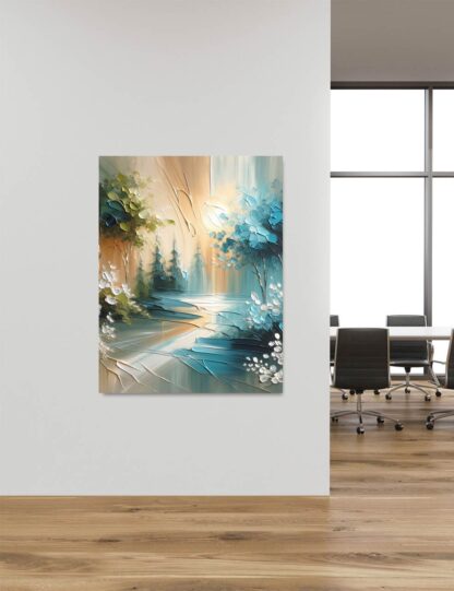 Pines on the River Giclee - Image 4
