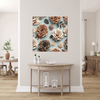 Neutral Tone Flowers Giclee - Image 2