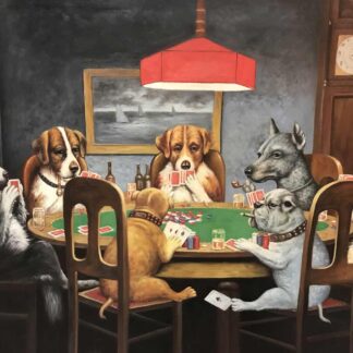 Dogs Playing Poker