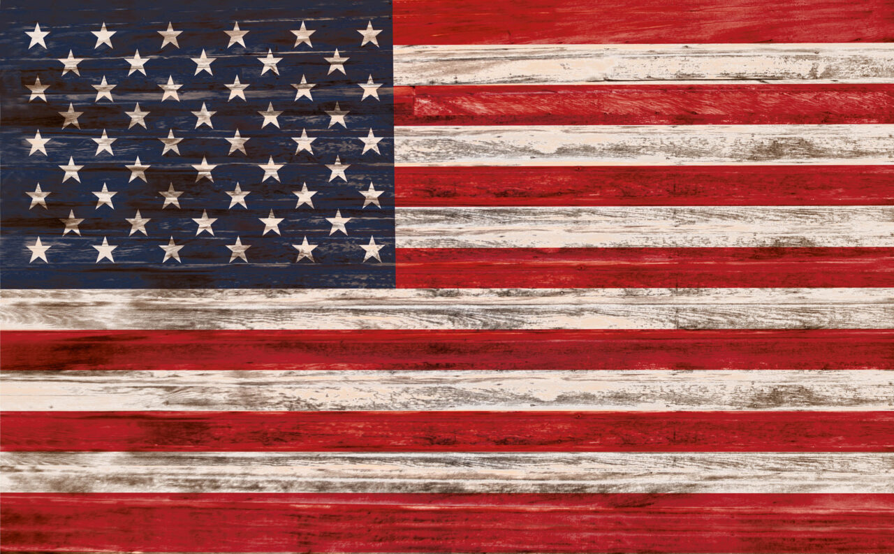American Flag Giclee