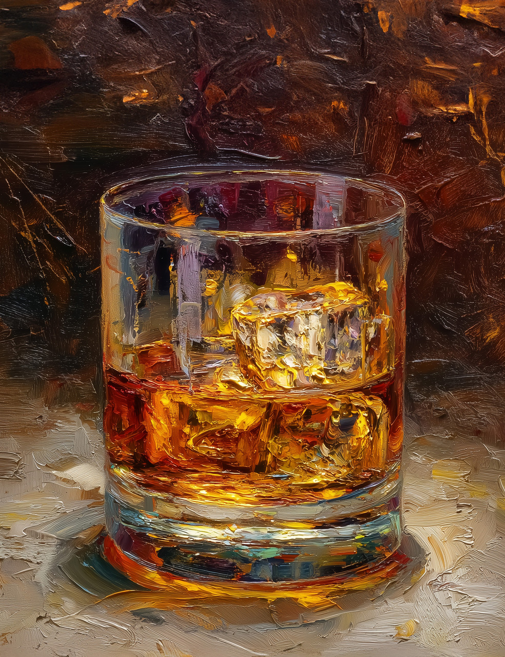 Cup of Whiskey Giclee