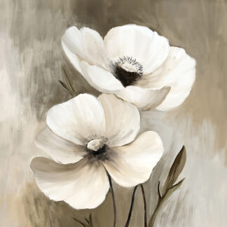 White Flowers Giclee