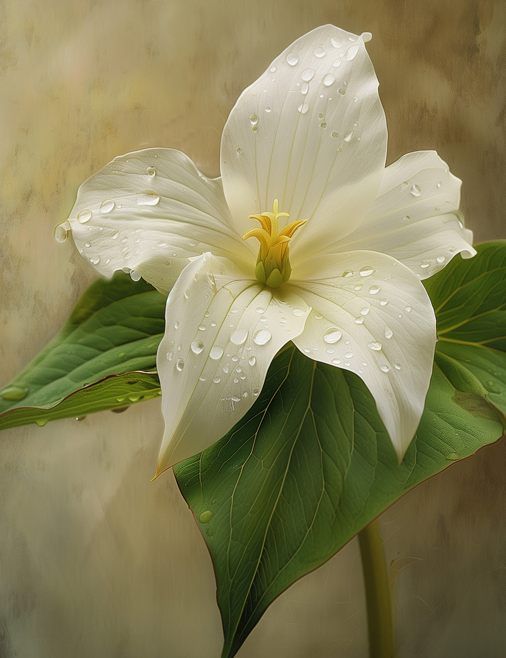 White Flower Giclee