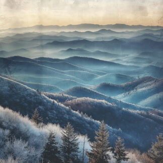 Blue Ridge Mountainers Giclee