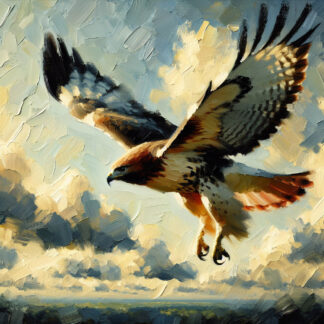 Flying Eagle Giclee