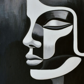 Black and White Face II