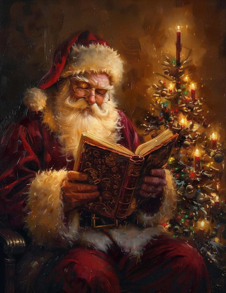 Santa’s Quiet Moment