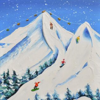 Skiers on the Slopes