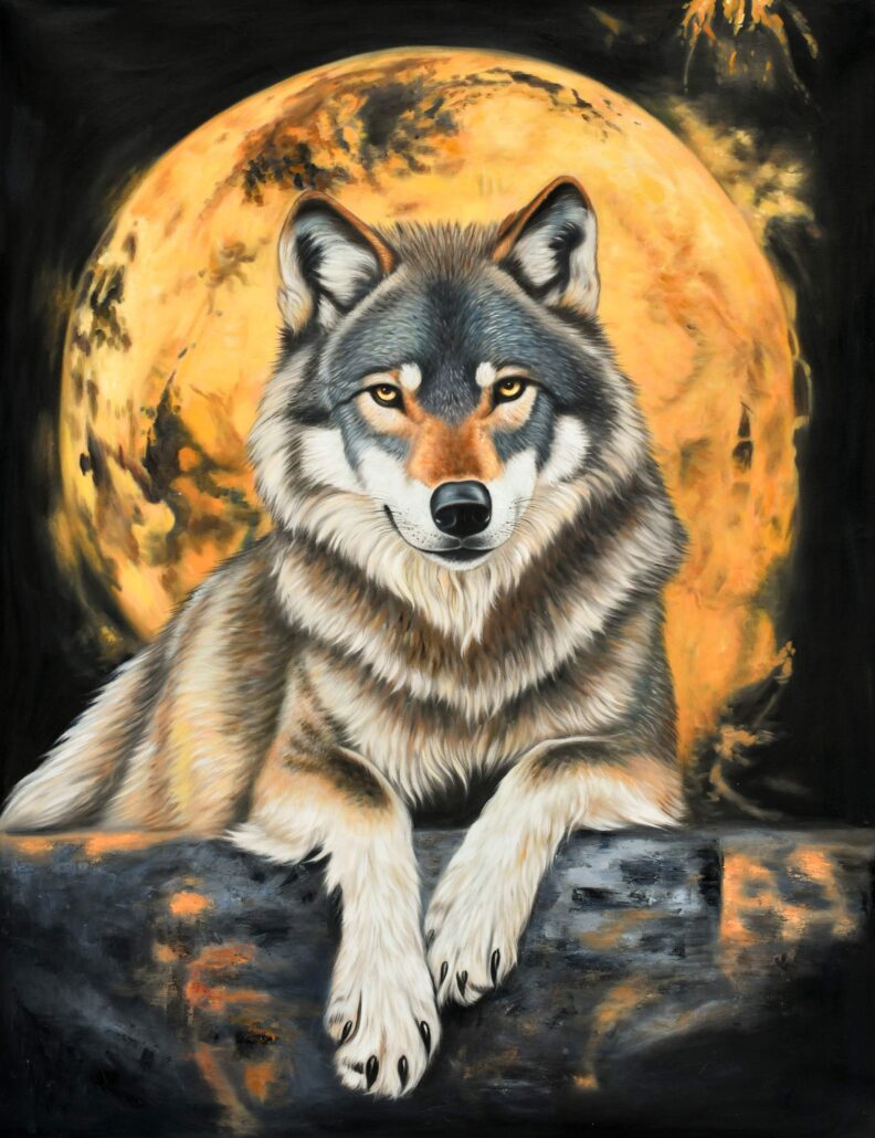 New Moon Wolf