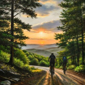 Trail Riders in the Mountains