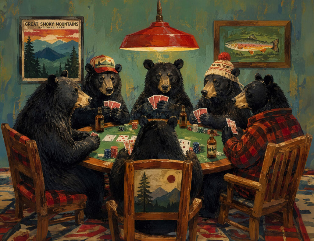 Bear Poker Night