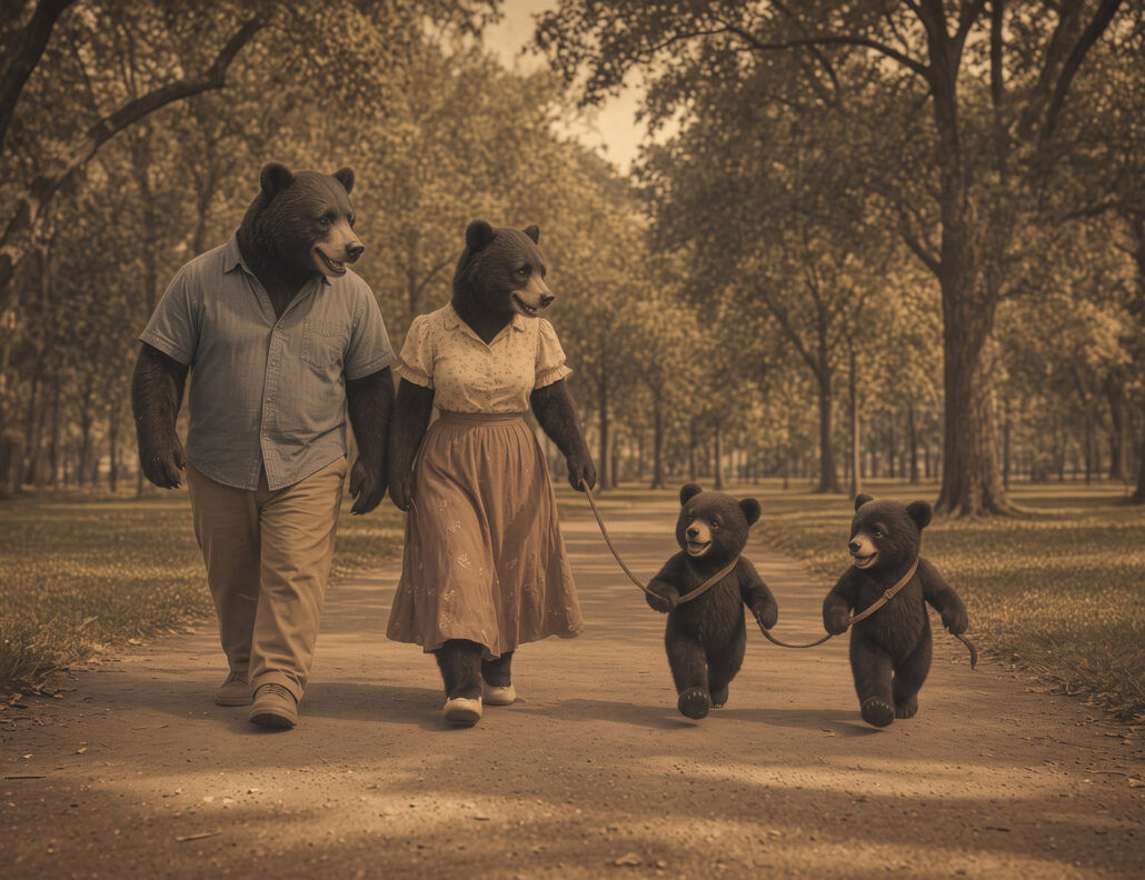 Bear Family Stroll