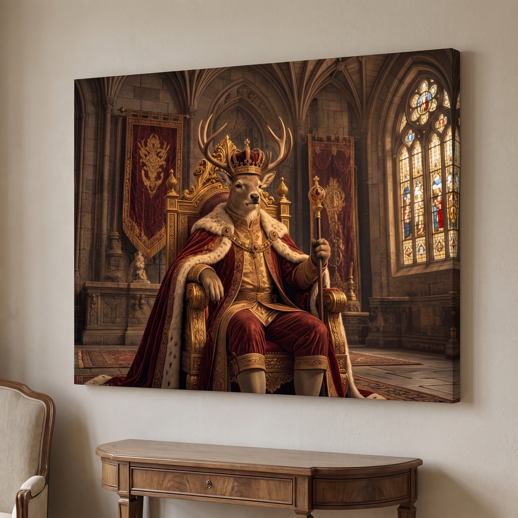 King of the High Country shown in a room