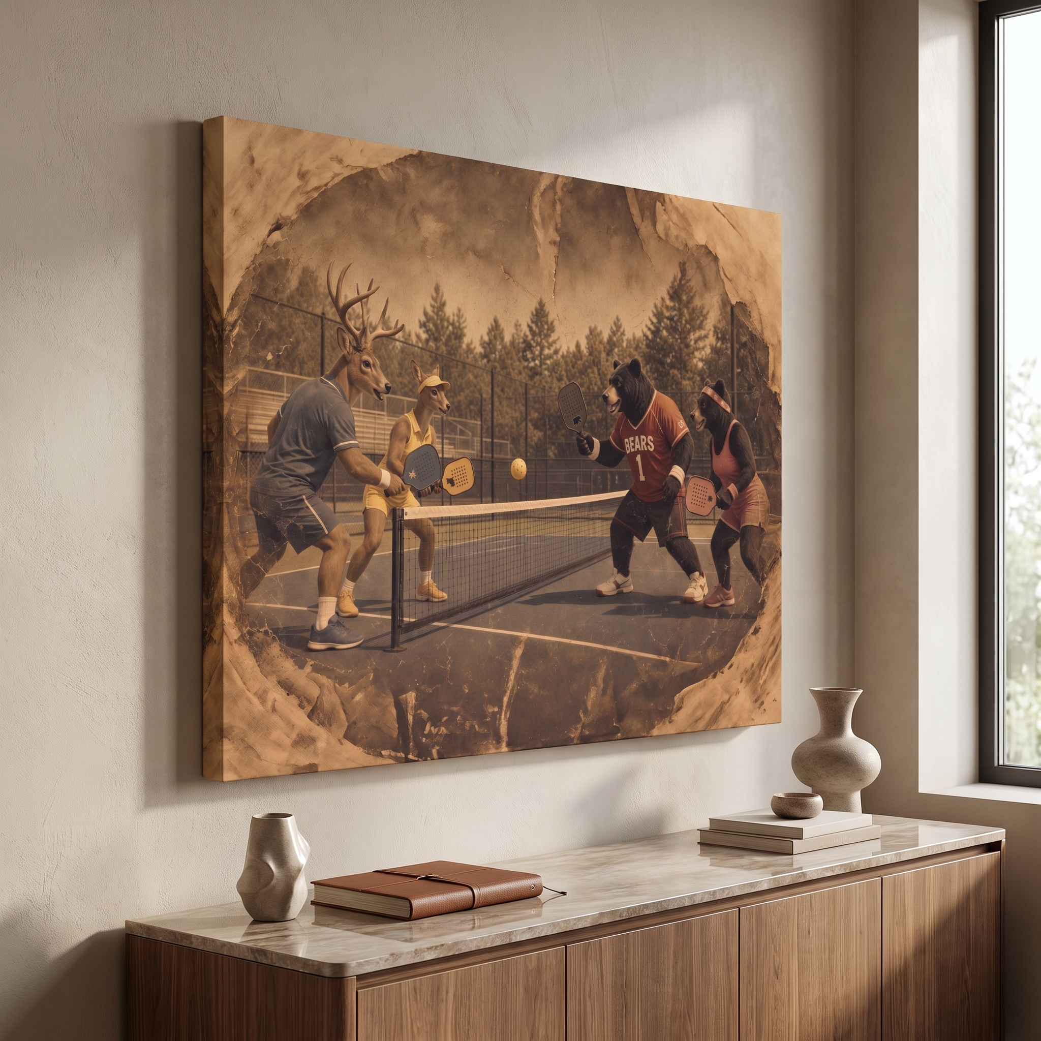 High Country Pickleball shown in a room