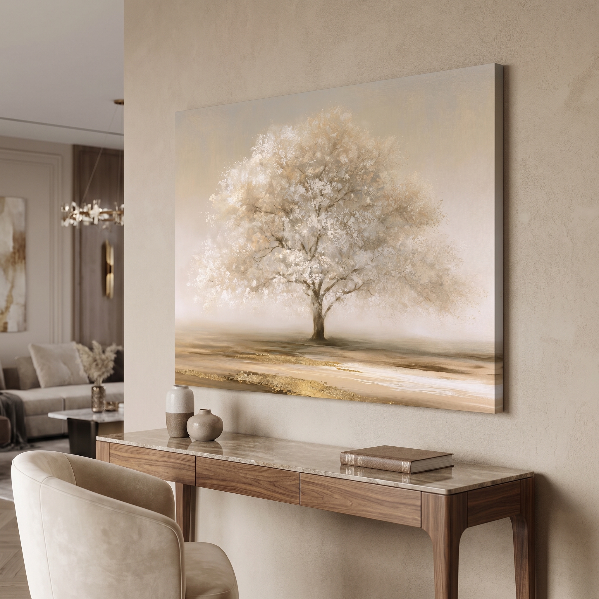 Ivory Tree shown in a room