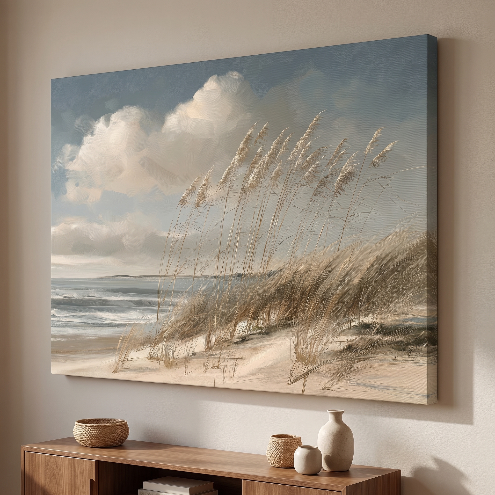Coastal Dunes shown in a room